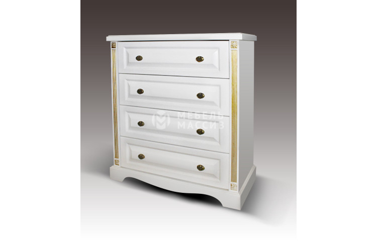 Комод Милена (сосна, резьба береза)